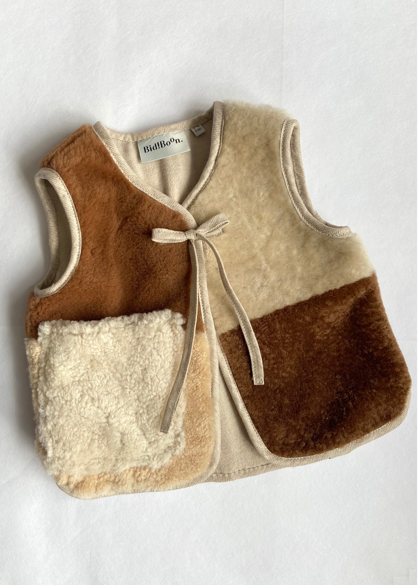 Fluffy Cloud Vest 2-4 Years