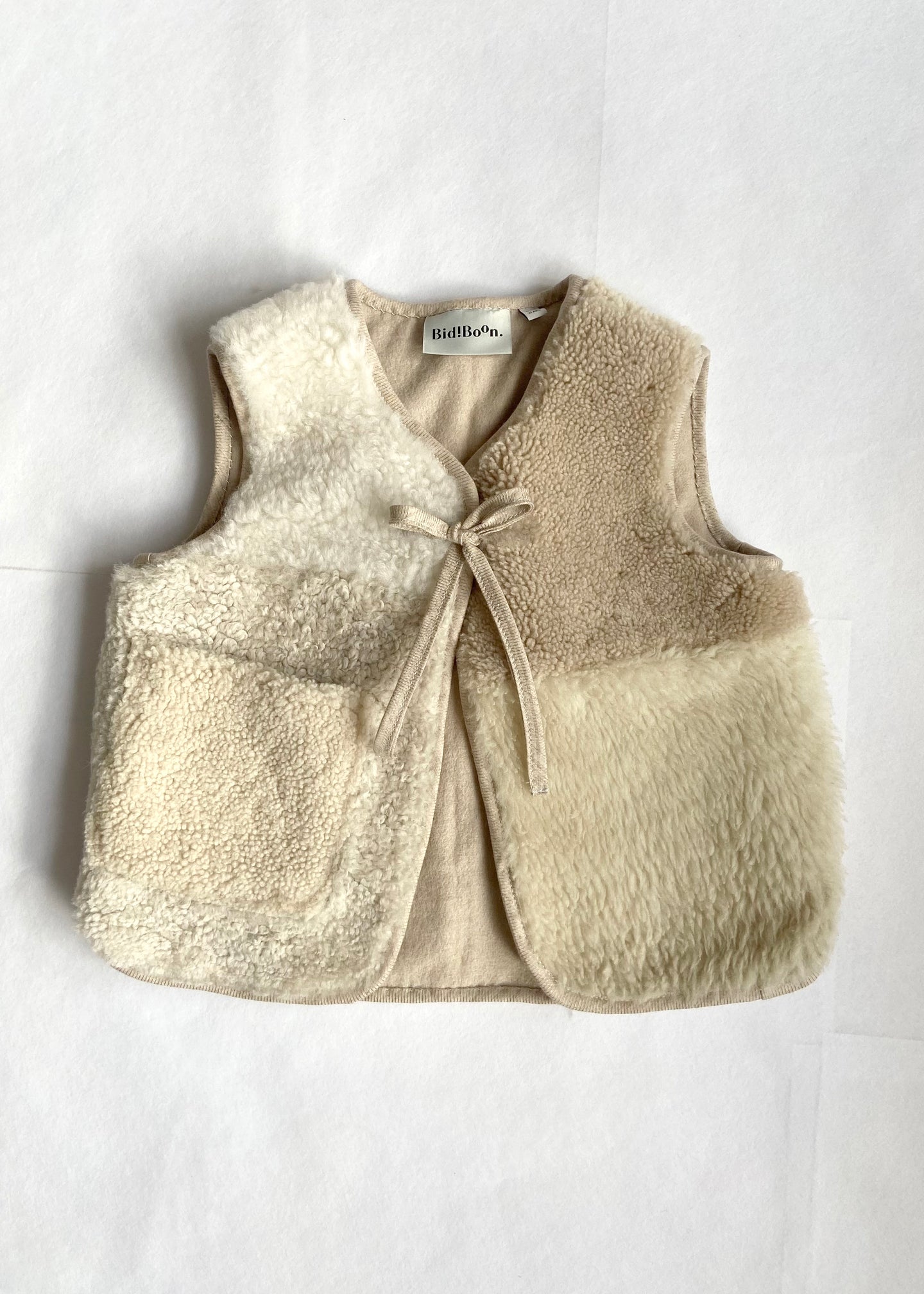 Fluffy Cloud Vest 4-6 Years
