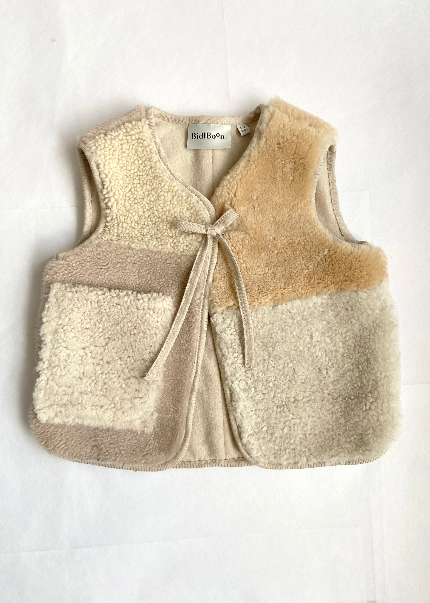 Fluffy Cloud Vest 4-6 Years