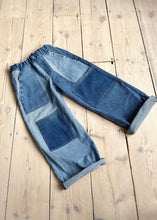 Load image into Gallery viewer, Little&#39; Puzzle Jeans.
